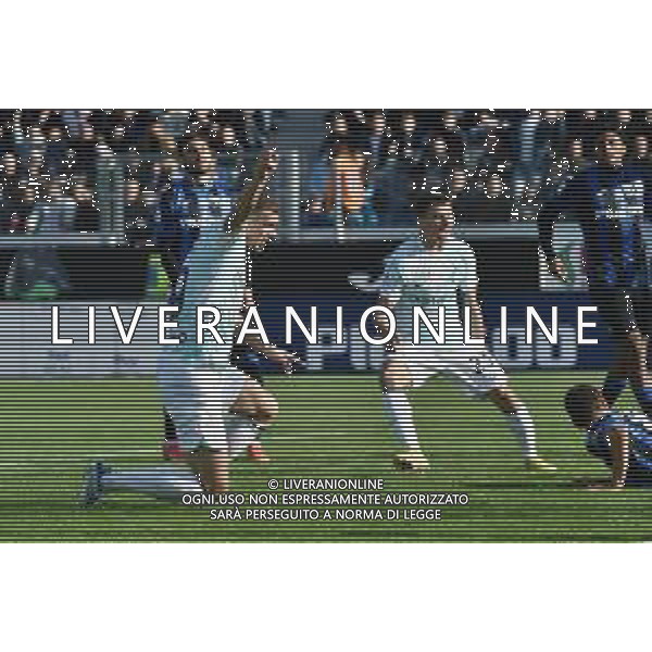 Edin Dzeko (Inter) esulta dopo il gol del 2 a 1 Atalanta vs Inter Bergamo 13-11-2022 Gewiss Stadium - Stadio Atleti Azzurri d\'Italia Campionato Serie A TIM - 15a giornata foto Roberto Garavaglia/ag. Aldo Liverani sas / AGENZIA ALDO LIVERANI SAS
