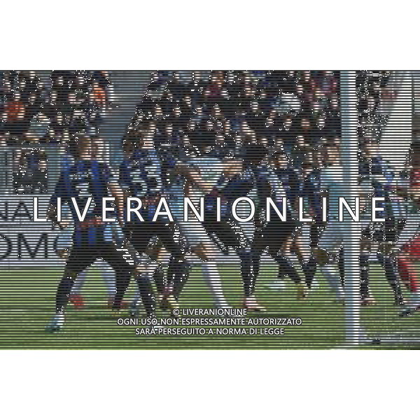 Lautaro Martinez (Inter) segna il gol del 3 a 1 Atalanta vs Inter Bergamo 13-11-2022 Gewiss Stadium - Stadio Atleti Azzurri d\'Italia Campionato Serie A TIM - 15a giornata foto Roberto Garavaglia/ag. Aldo Liverani sas / AGENZIA ALDO LIVERANI SAS
