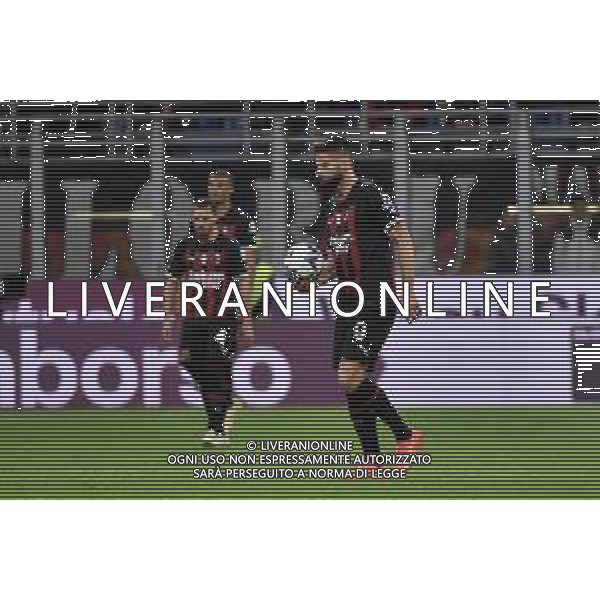 delusione Milan dopo il gol subito dell\'1 a 1 Milan vs Fiorentina Milano 13-11-2022 Stadio Giuseppe Meazza - San Siro Campionato Serie A TIM - 15a giornata foto Roberto Garavaglia/ag. Aldo Liverani sas / AGENZIA ALDO LIVERANI SAS