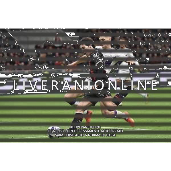 Sandro Tonali (Milan) occasione da gol Milan vs Fiorentina Milano 13-11-2022 Stadio Giuseppe Meazza - San Siro Campionato Serie A TIM - 15a giornata foto Roberto Garavaglia/ag. Aldo Liverani sas