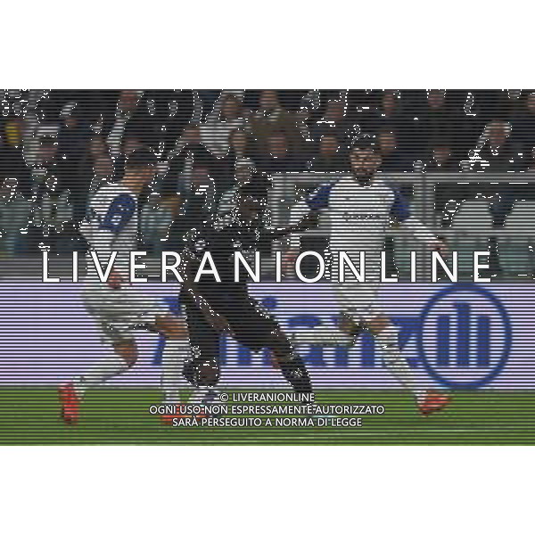 Torino 13.11.2022 Allianz Stadium ©Manuela Viganti/Agenzia Aldo Liverani Juventus vs Lazio Campionato Calcio Serie A TIM 2022/2023 15a giornata Nella foto: moise kean e elseid hysaj