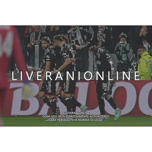 Torino 13.11.2022 Allianz Stadium ©Manuela Viganti/Agenzia Aldo Liverani Juventus vs Lazio Campionato Calcio Serie A TIM 2022/2023 15a giornata Nella foto: esultanza juventus dopo il gol di moise kean