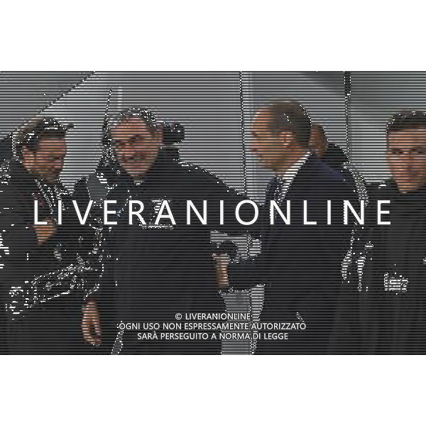 Torino 13.11.2022 Allianz Stadium ©Manuela Viganti/Agenzia Aldo Liverani Juventus vs Lazio Campionato Calcio Serie A TIM 2022/2023 15a giornata Nella foto: maurizio sarri e massimiliano allegri