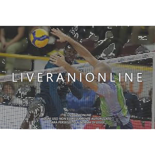 13-11-2020 VERONA CAMPIONATO DI VOLLEY WITHU VERONA-VERO VOLLEY MONZA NELLA FOTO Attacco di Noumory Keita - WithU Verona FOTO ROBERTO TOMMASINI-AG ALDO LIVERANI SAS