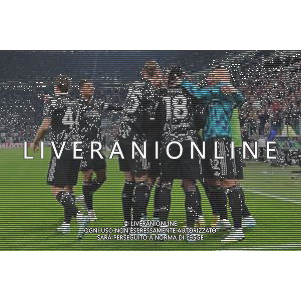 Torino 13.11.2022 Allianz Stadium ©Manuela Viganti/Agenzia Aldo Liverani Juventus vs Lazio Campionato Calcio Serie A TIM 2022/2023 15a giornata Nella foto: esultanza juventus dopo il gol di moise kean