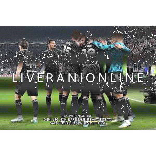 Torino 13.11.2022 Allianz Stadium ©Manuela Viganti/Agenzia Aldo Liverani Juventus vs Lazio Campionato Calcio Serie A TIM 2022/2023 15a giornata Nella foto: esultanza juventus dopo il gol di moise kean