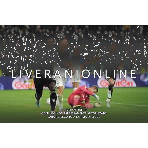 Torino 13.11.2022 Allianz Stadium ©Manuela Viganti/Agenzia Aldo Liverani Juventus vs Lazio Campionato Calcio Serie A TIM 2022/2023 15a giornata Nella foto: esultanza moise kean dopo il gol