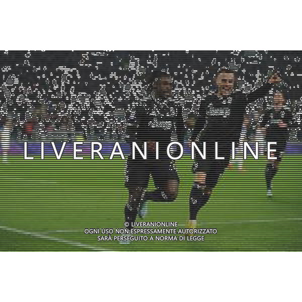 Torino 13.11.2022 Allianz Stadium ©Manuela Viganti/Agenzia Aldo Liverani Juventus vs Lazio Campionato Calcio Serie A TIM 2022/2023 15a giornata Nella foto: esultanza moise kean dopo il gol