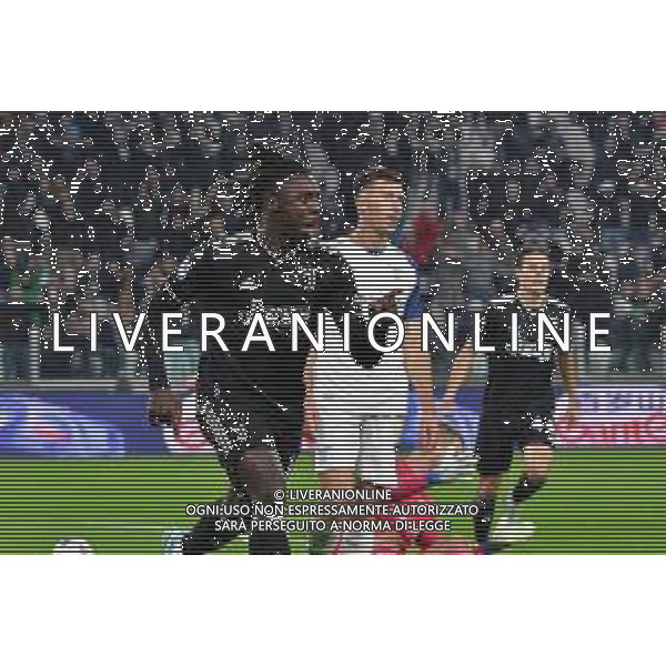 Torino 13.11.2022 Allianz Stadium ©Manuela Viganti/Agenzia Aldo Liverani Juventus vs Lazio Campionato Calcio Serie A TIM 2022/2023 15a giornata Nella foto: esultanza moise kean dopo il gol