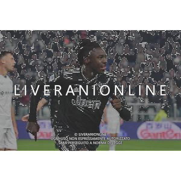 Torino 13.11.2022 Allianz Stadium ©Manuela Viganti/Agenzia Aldo Liverani Juventus vs Lazio Campionato Calcio Serie A TIM 2022/2023 15a giornata Nella foto: esultanza moise kean dopo il gol