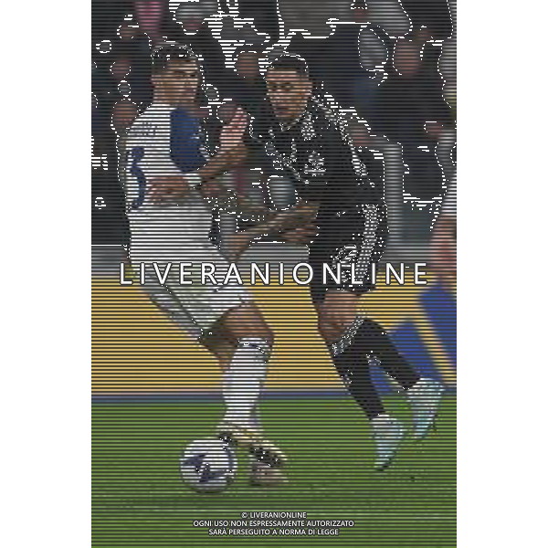 Torino 13.11.2022 Allianz Stadium ©Manuela Viganti/Agenzia Aldo Liverani Juventus vs Lazio Campionato Calcio Serie A TIM 2022/2023 15a giornata Nella foto: angel di maria e alessio romagnoli