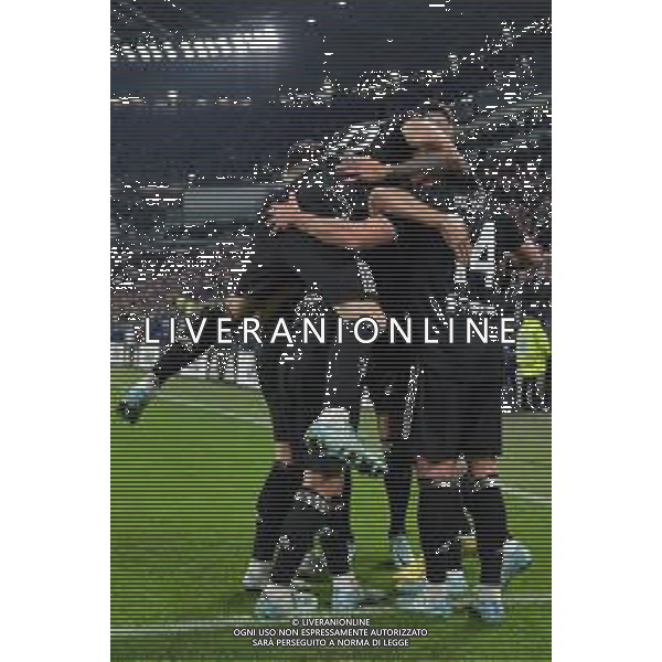Torino 13.11.2022 Allianz Stadium ©Manuela Viganti/Agenzia Aldo Liverani Juventus vs Lazio Campionato Calcio Serie A TIM 2022/2023 15a giornata Nella foto: esultanza juventus dopo il gol di arkadiusz milik