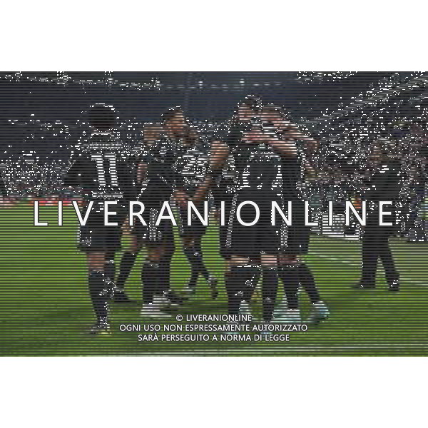 Torino 13.11.2022 Allianz Stadium ©Manuela Viganti/Agenzia Aldo Liverani Juventus vs Lazio Campionato Calcio Serie A TIM 2022/2023 15a giornata Nella foto: esultanza juventus dopo il gol di arkadiusz milik