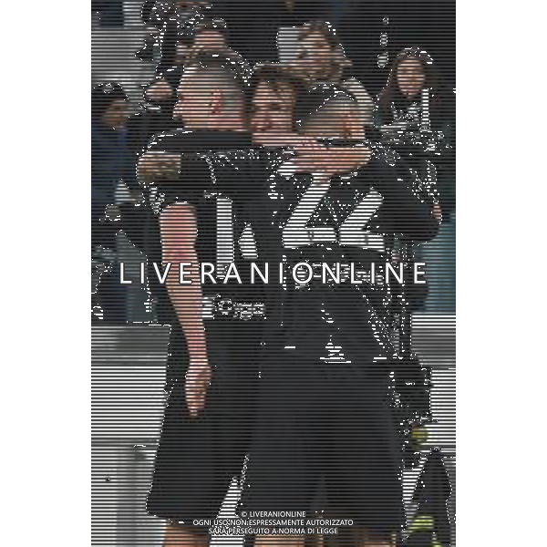 Torino 13.11.2022 Allianz Stadium ©Manuela Viganti/Agenzia Aldo Liverani Juventus vs Lazio Campionato Calcio Serie A TIM 2022/2023 15a giornata Nella foto: esultanza juventus dopo il gol di arkadiusz milik