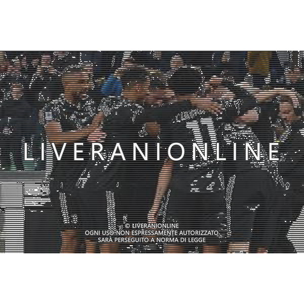 Torino 13.11.2022 Allianz Stadium ©Manuela Viganti/Agenzia Aldo Liverani Juventus vs Lazio Campionato Calcio Serie A TIM 2022/2023 15a giornata Nella foto: esultanza juventus dopo il gol di arkadiusz milik
