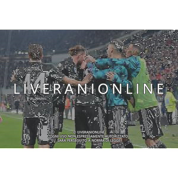 Torino 13.11.2022 Allianz Stadium ©Manuela Viganti/Agenzia Aldo Liverani Juventus vs Lazio Campionato Calcio Serie A TIM 2022/2023 15a giornata Nella foto: esultanza juventus dopo il gol di moise kean © AGENZIA ALDO LIVERANI SAS