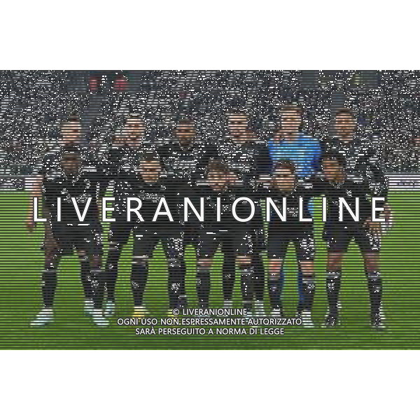 Torino 13.11.2022 Allianz Stadium ©Manuela Viganti/Agenzia Aldo Liverani Juventus vs Lazio Campionato Calcio Serie A TIM 2022/2023 15a giornata Nella foto: Formazione Juventus: Milik-Rabiot-Bremer-Grossi-Szczesny-Danilo; Kean-Kostic-Locatelli-Fagioli-Cuadrado © AGENZIA ALDO LIVERANI SAS
