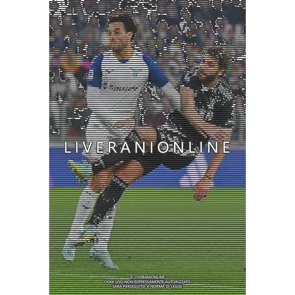 Torino 13.11.2022 Allianz Stadium ©Manuela Viganti/Agenzia Aldo Liverani Juventus vs Lazio Campionato Calcio Serie A TIM 2022/2023 15a giornata Nella foto: Felipe Anderson-Manuel Locatelli © AGENZIA ALDO LIVERANI SAS