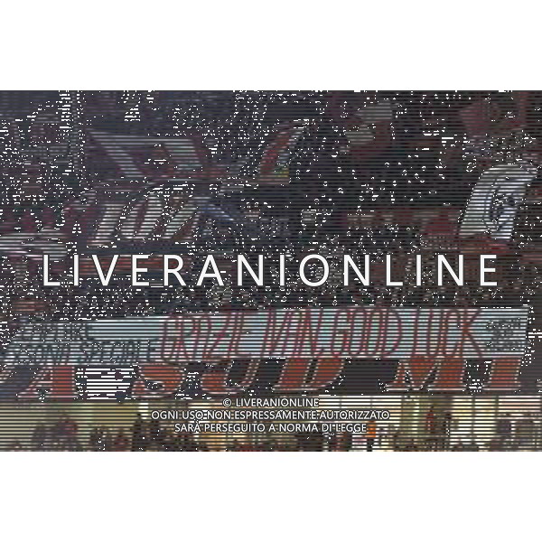 STRISCIONE CURVA TIFOSI MILAN PER GAZIDIS MILAN vs FIORENTINA Campionato Calcio Serie A TIM 13-11-2022 ©GIAMPIETRI / AGENZIA ALDO LIVERANI SAS