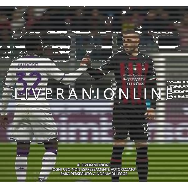 ALFRED DUNCAN E ANTE REBIC MILAN vs FIORENTINA Campionato Calcio Serie A TIM 13-11-2022 ©GIAMPIETRI / AGENZIA ALDO LIVERANI SAS