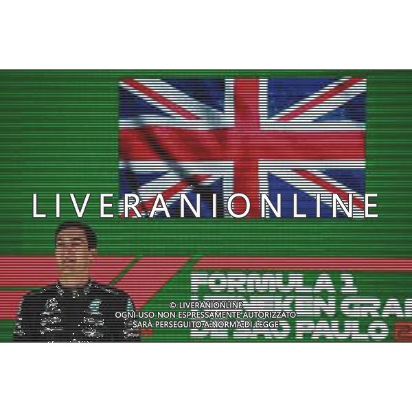 George Russell (GBR), Mercedes AMG F1 13.11.2022. Formula 1 World Championship, Rd 21, Brazilian Grand Prix, Sao Paulo, Brazil, Race Day. - www.xpbimages.com, EMail: requests@xpbimages.com © Copyright: Charniaux / XPB Images / AGENZIA ALDO LIVERANI SAS - ITALY ONLY EDITORIAL USE ONLY