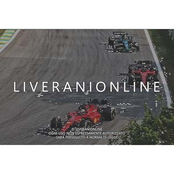 Charles Leclerc (MON) Ferrari F1-75. 13.11.2022. Formula 1 World Championship, Rd 21, Brazilian Grand Prix, Sao Paulo, Brazil, Race Day. - www.xpbimages.com, EMail: requests@xpbimages.com © Copyright: Bearne / XPB Images / AGENZIA ALDO LIVERANI SAS - ITALY ONLY EDITORIAL USE ONLY