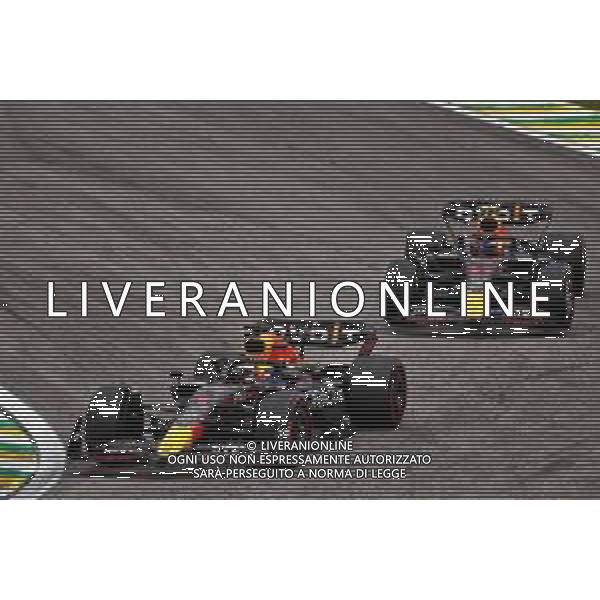 Max Verstappen (NLD) Red Bull Racing RB18. 13.11.2022. Formula 1 World Championship, Rd 21, Brazilian Grand Prix, Sao Paulo, Brazil, Race Day. - www.xpbimages.com, EMail: requests@xpbimages.com © Copyright: Coates / XPB Images / AGENZIA ALDO LIVERANI SAS - ITALY ONLY EDITORIAL USE ONLY