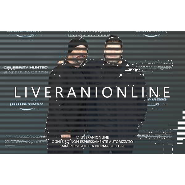 TVRG Photocall Celebrity Hunted - Caccia all\'Uomo nella foto Marco D\'Amore SX e Salvatore Esposito DX Milano 16-11-2022 Photocall in occasione della conferenza stampa di presentazione della terza stagione di Celebrity Hunted - Caccia all\'Uomo foto Roberto Garavaglia/ag. Aldo Liverani sas / AGENZIA ALDO LIVERANI SAS