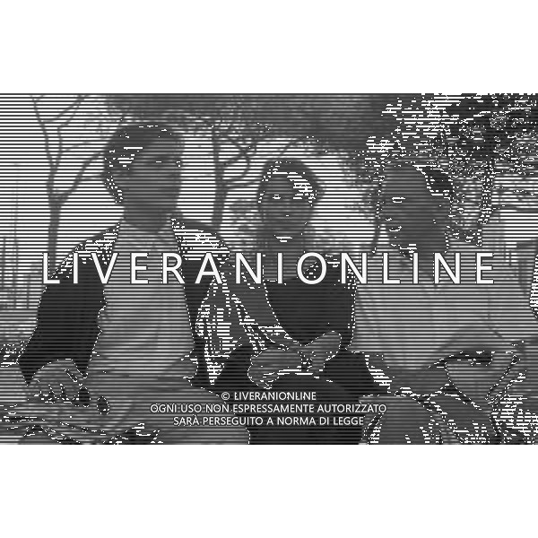 JEAN-LUIS TRINTIGNANT ATTORE CON LAURA MORANTE E JACOB BERGER - RETROSPETTIVA NELLA FOTO ALLA 44ma MOSTRA INTERNAZIONALE D\'ARTE CINEMATOGRAFICA DI VENEZIA NEL 1987 ©ARCHIVIO AGENZIA ALDO LIVERANI SAS