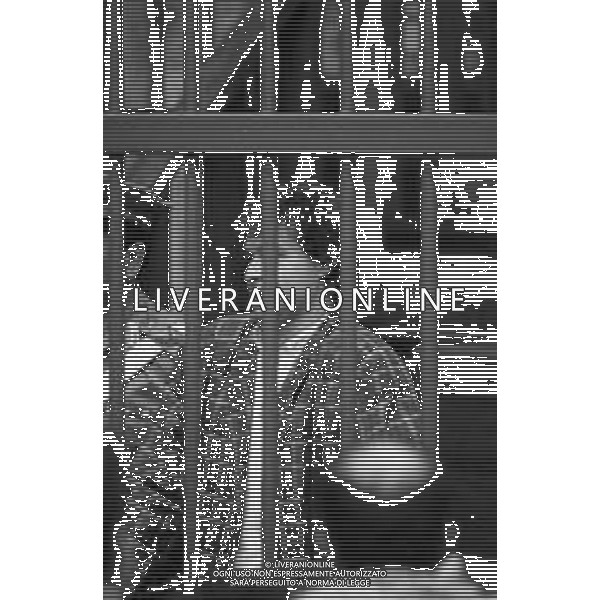 RENATO VALLANZASCA DURANTE UNA UDIENZA IN TRIBUNALE A MILANO NEL 1987 - RETROSPETTIVA AG ALDO LIVERANI SAS