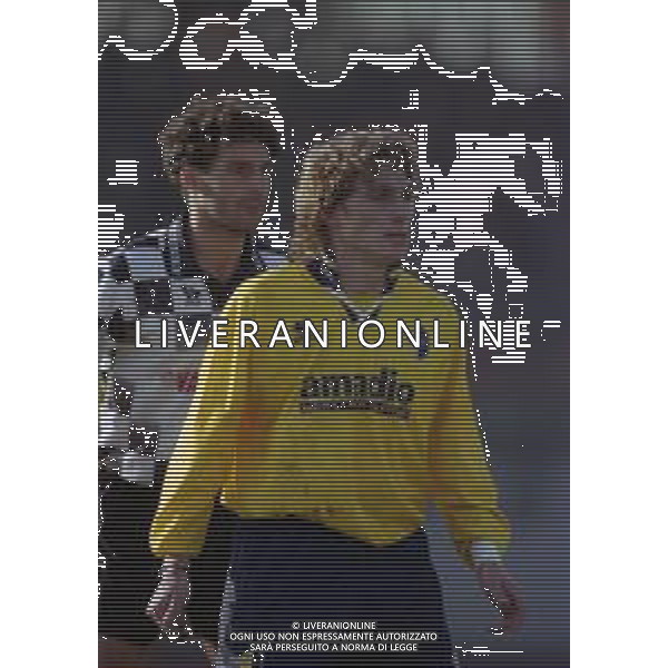 28-12-1997 ALZANO LOMBARDO CAMPIONATO DI CALCIO SERIE C1 ALZANO VIRESCIT-MODENA 1-1 NELLA FOTO ROBERTO PUTELLI AG ALDO LIVERANI SAS