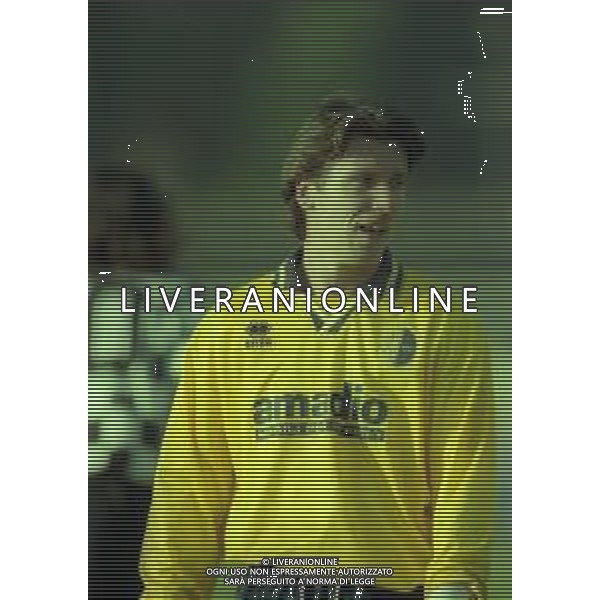 28-12-1997 ALZANO LOMBARDO CAMPIONATO DI CALCIO SERIE C1 ALZANO VIRESCIT-MODENA 1-1 NELLA FOTO PAOLO MANDELLI AG ALDO LIVERANI SAS