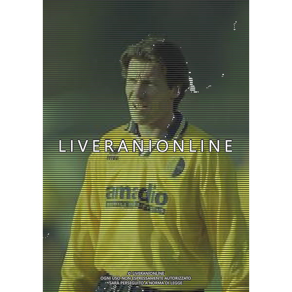 28-12-1997 ALZANO LOMBARDO CAMPIONATO DI CALCIO SERIE C1 ALZANO VIRESCIT-MODENA 1-1 NELLA FOTO PAOLO MANDELLI AG ALDO LIVERANI SAS