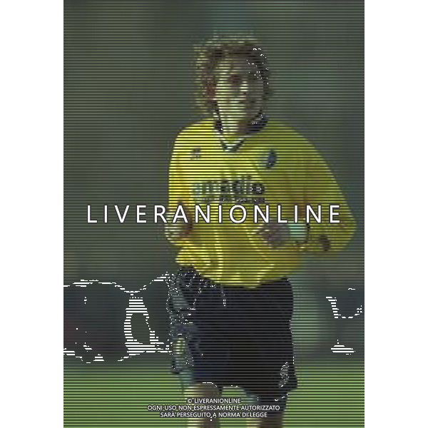 28-12-1997 ALZANO LOMBARDO CAMPIONATO DI CALCIO SERIE C1 ALZANO VIRESCIT-MODENA 1-1 NELLA FOTO ROBERTO PUTELLI AG ALDO LIVERANI SAS