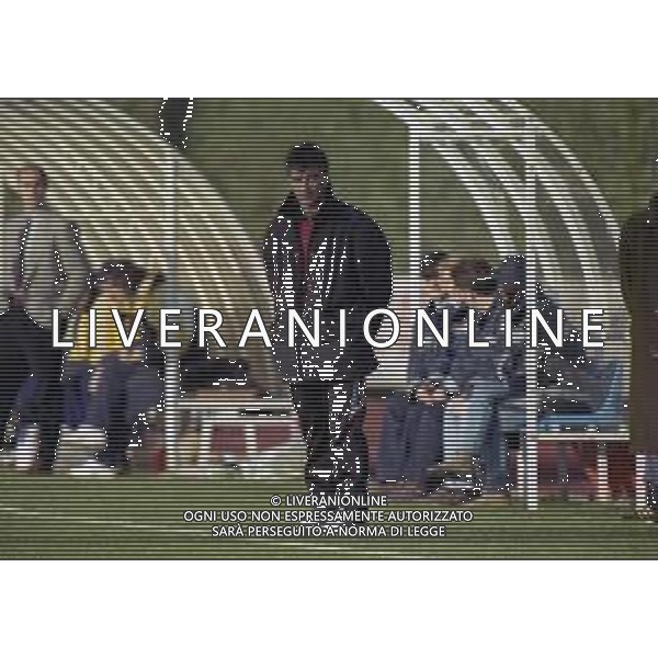 28-12-1997 ALZANO LOMBARDO CAMPIONATO DI CALCIO SERIE C1 ALZANO VIRESCIT-MODENA 1-1 NELLA FOTO CLAUDIO FOSCARINI ALLENATORE ALZANO AG ALDO LIVERANI SAS