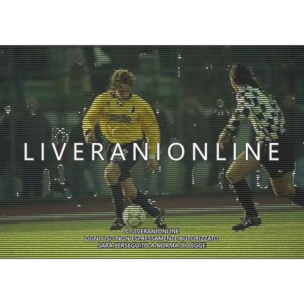 28-12-1997 ALZANO LOMBARDO CAMPIONATO DI CALCIO SERIE C1 ALZANO VIRESCIT-MODENA 1-1 NELLA FOTO ROBERTO PUTELLI AG ALDO LIVERANI SAS