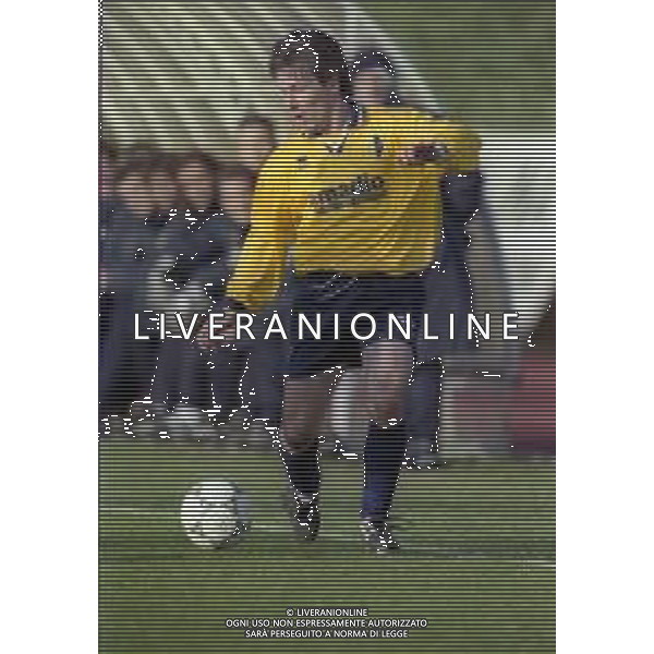 28-12-1997 ALZANO LOMBARDO CAMPIONATO DI CALCIO SERIE C1 ALZANO VIRESCIT-MODENA 1-1 NELLA FOTO PAOLO MANDELLI AG ALDO LIVERANI SAS