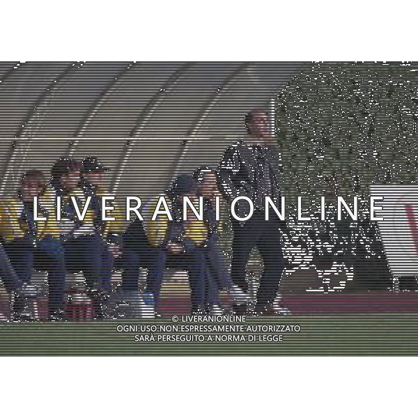 28-12-1997 ALZANO LOMBARDO CAMPIONATO DI CALCIO SERIE C1 ALZANO VIRESCIT-MODENA 1-1 NELLA FOTO ALESSANDRO SCANZIANI ALLENATORE MODENA VALCIO AG ALDO LIVERANI SAS