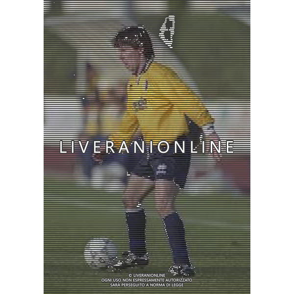 28-12-1997 ALZANO LOMBARDO CAMPIONATO DI CALCIO SERIE C1 ALZANO VIRESCIT-MODENA 1-1 NELLA FOTO PAOLO MANDELLI AG ALDO LIVERANI SAS