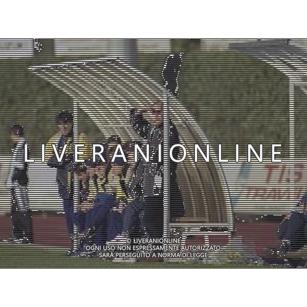 28-12-1997 ALZANO LOMBARDO CAMPIONATO DI CALCIO SERIE C1 ALZANO VIRESCIT-MODENA 1-1 NELLA FOTO ALESSANDRO SCANZIANI ALLENATORE MODENA VALCIO AG ALDO LIVERANI SAS