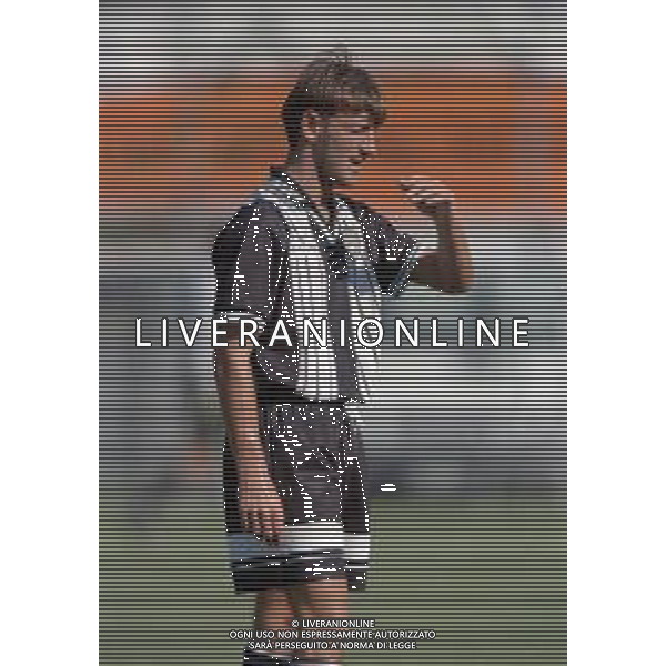 1998-1999 PARTITA AMICHEVOLE UDINESE CALCIO NELLA FOTO TOMAS LOCATELLI AG ALDO LIVERANI SAS