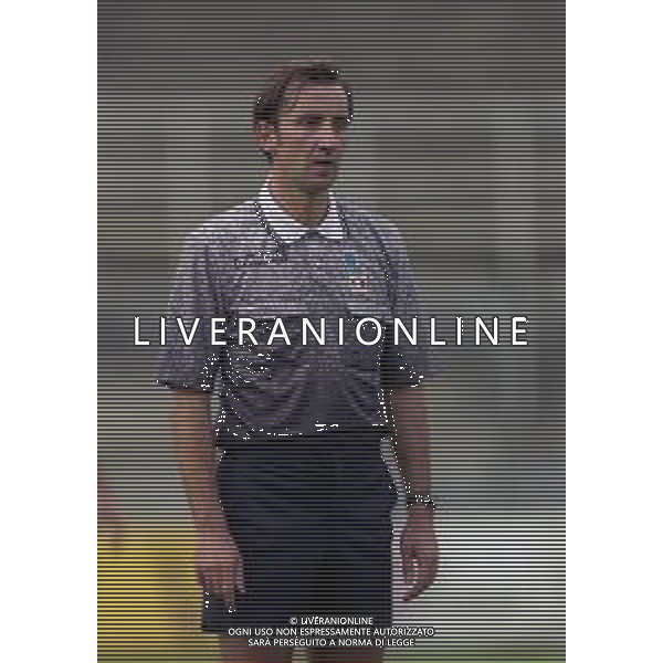 14-09-1997 COMO CAMPIONATO DI CALCIO SERIE C1 COMO-LUMEZZANE 1-1 NELLA FOTO ARBITRO FABIO BORELLI AG ALDO LIVERANI SAS
