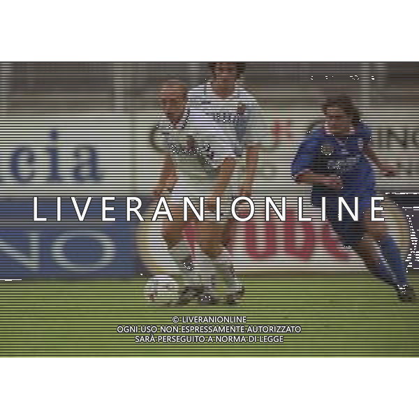 14-09-1997 COMO CAMPIONATO DI CALCIO SERIE C1 COMO-LUMEZZANE 1-1 NELLA FOTO CLAUDIO NITTI AG ALDO LIVERANI SAS