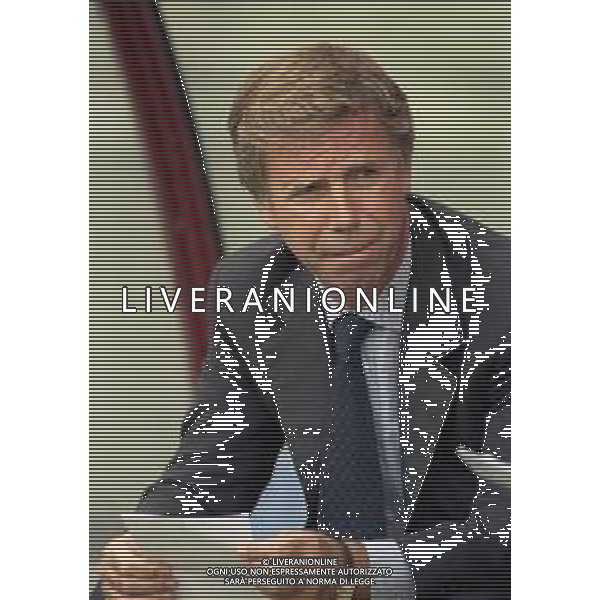14-09-1997 COMO CAMPIONATO DI CALCIO SERIE C1 COMO-LUMEZZANE 1-1 NELLA FOTO ENRICO PREZIOSI PRESIDENTE COMO CALCIO AG ALDO LIVERANI SAS