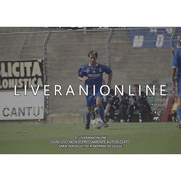 14-09-1997 COMO CAMPIONATO DI CALCIO SERIE C1 COMO-LUMEZZANE 1-1 NELLA FOTO CORRADO FERRACUTI AG ALDO LIVERANI SAS