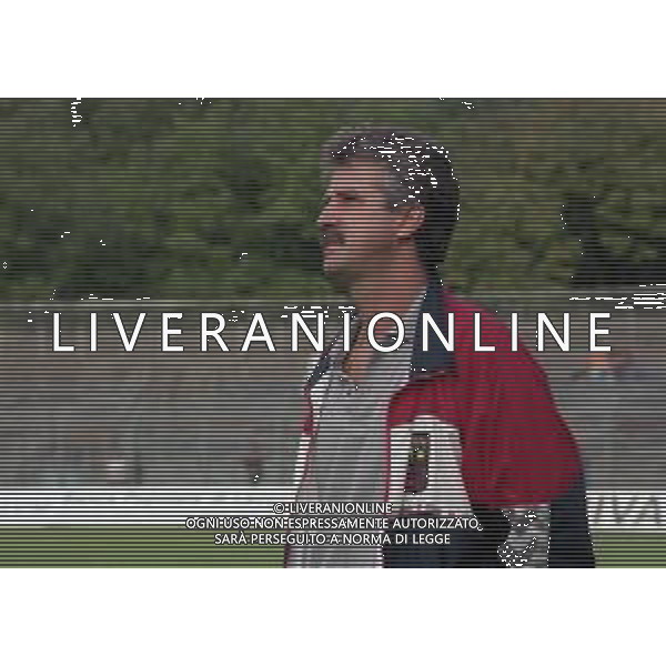 14-09-1997 COMO CAMPIONATO DI CALCIO SERIE C1 COMO-LUMEZZANE 1-1 NELLA FOTO ELIO GUSTINETTI ALLENATORE LUMEZZANE CALCIO AG ALDO LIVERANI SAS