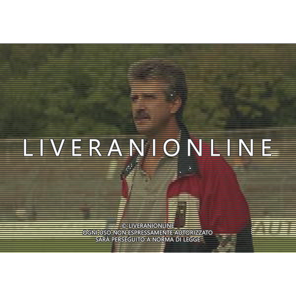 14-09-1997 COMO CAMPIONATO DI CALCIO SERIE C1 COMO-LUMEZZANE 1-1 NELLA FOTO ELIO GUSTINETTI ALLENATORE LUMEZZANE CALCIO AG ALDO LIVERANI SAS