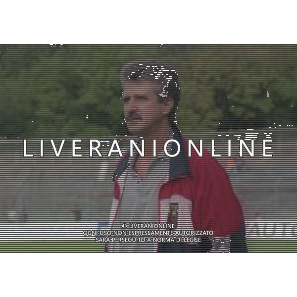 14-09-1997 COMO CAMPIONATO DI CALCIO SERIE C1 COMO-LUMEZZANE 1-1 NELLA FOTO ELIO GUSTINETTI ALLENATORE LUMEZZANE CALCIO AG ALDO LIVERANI SAS
