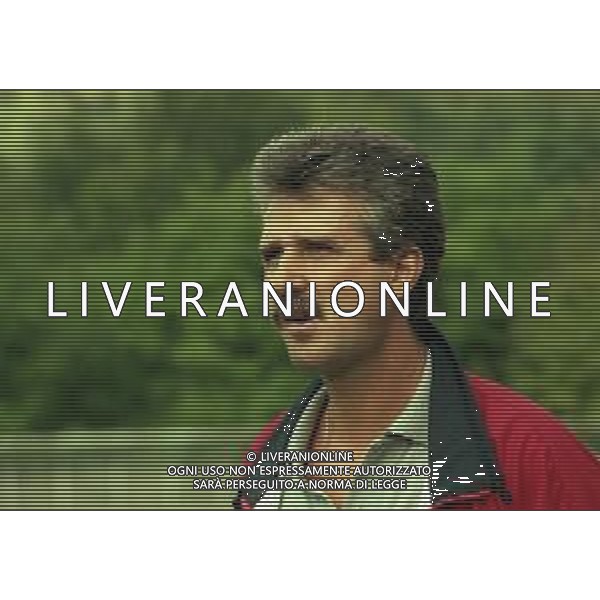 14-09-1997 COMO CAMPIONATO DI CALCIO SERIE C1 COMO-LUMEZZANE 1-1 NELLA FOTO ELIO GUSTINETTI ALLENATORE LUMEZZANE CALCIO AG ALDO LIVERANI SAS