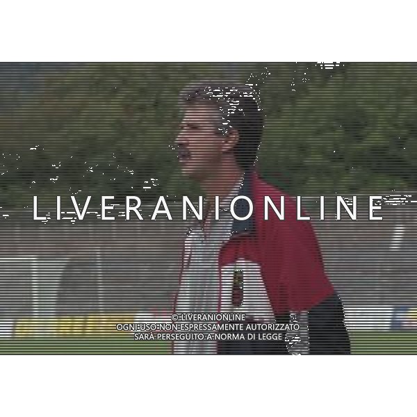 14-09-1997 COMO CAMPIONATO DI CALCIO SERIE C1 COMO-LUMEZZANE 1-1 NELLA FOTO ELIO GUSTINETTI ALLENATORE LUMEZZANE CALCIO AG ALDO LIVERANI SAS